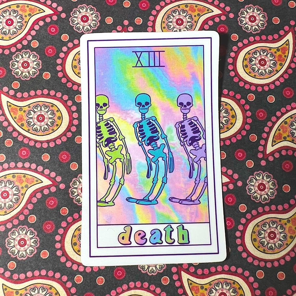 DEATH Tarot Witchy Spiritual Light Worker Magick Occult Tarot Reader Fortune